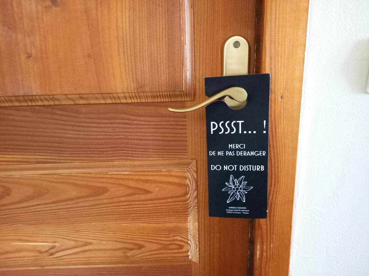 Hotel Auberge Edelweiss لا غراف المظهر الخارجي الصورة